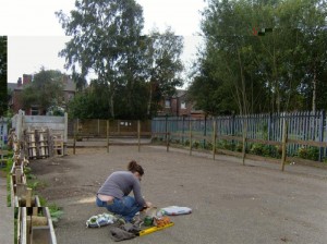 Philippa and the fence