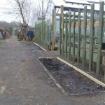 Front of the plot
