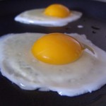 Fried eggs