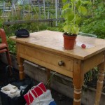 Recycled desk